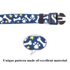 QQPETS collar con anillas D de acero zincado para mayor durabilidad