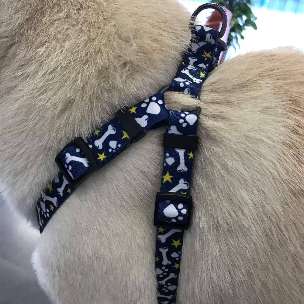 QQPETS diseño llamativo en arnés para mayor visibilidad