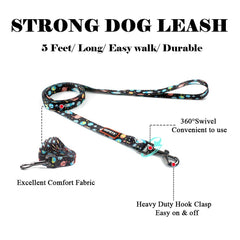 QQPETS diseño de patrón para caminar con estilo y visibilidad.