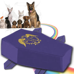 QQW bolsa funeraria para mascotas, asas reforzadas, transporte estable y seguro.