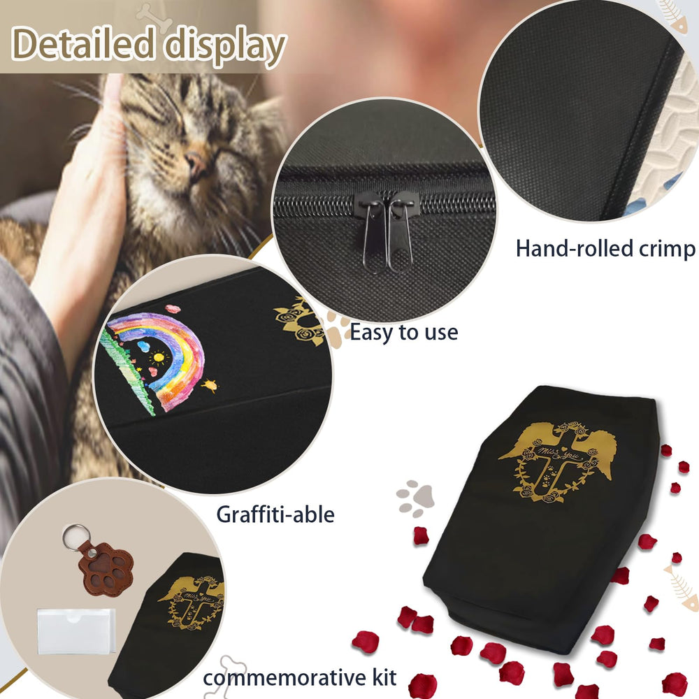 QQW bolsa para mascotas con asas reforzadas, transporte estable durante el traslado.