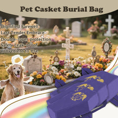 QQW decoraciones personalizadas para homenaje en la bolsa de entierro