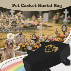 QQW uso-amplio-para-mascotas: apto para funerales, cremación y entierro.