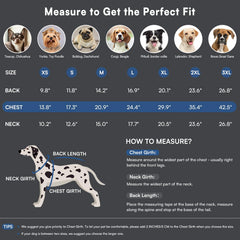 Queenmore capa impermeable con forro fleece cálido para perros.