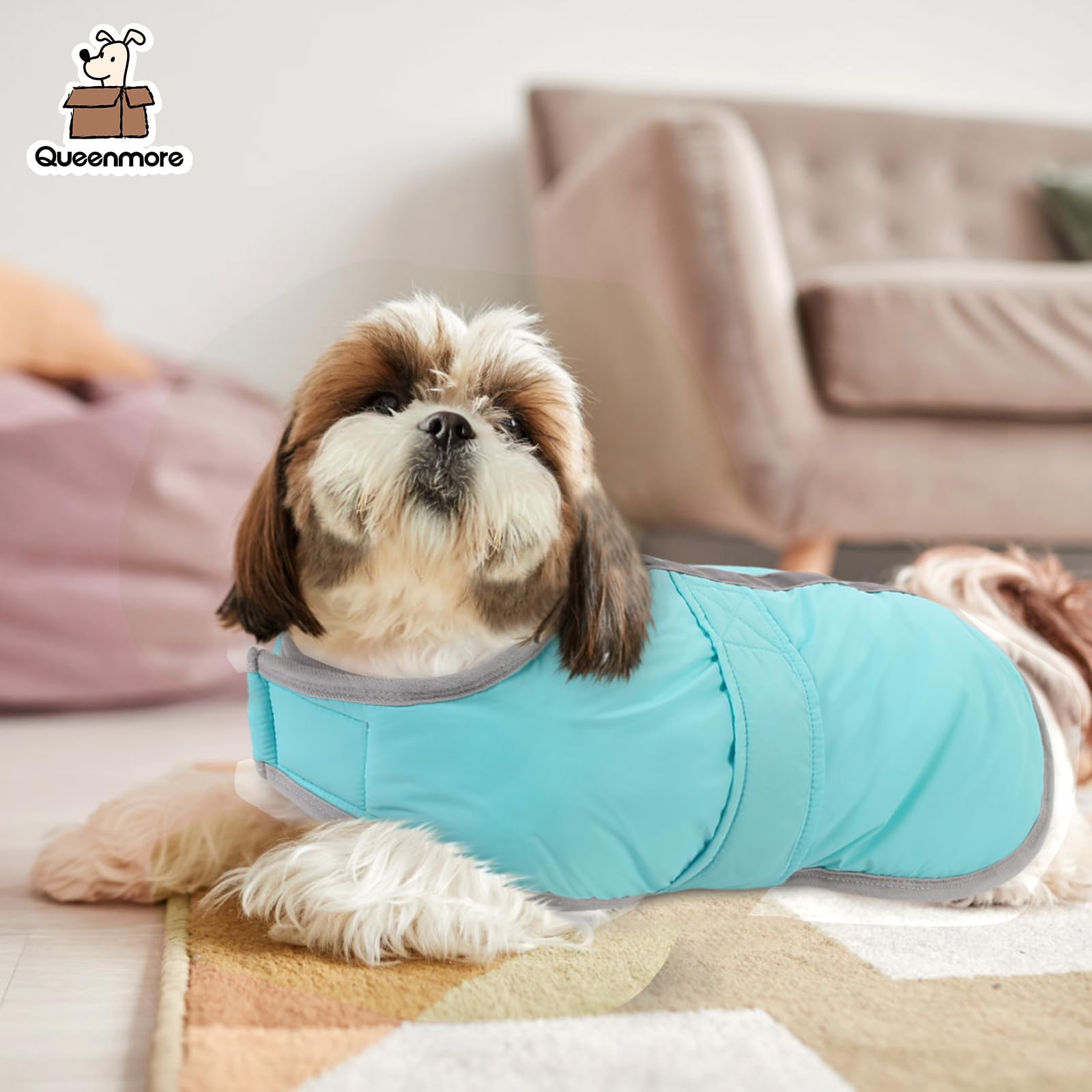 Chaleco de dos caras Queenmore, reversibilidad para diferentes estilos.