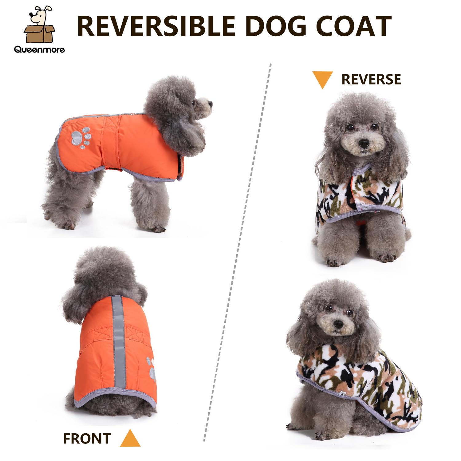 Chaleco Queenmore ideal para paseos con lluvia ligera.