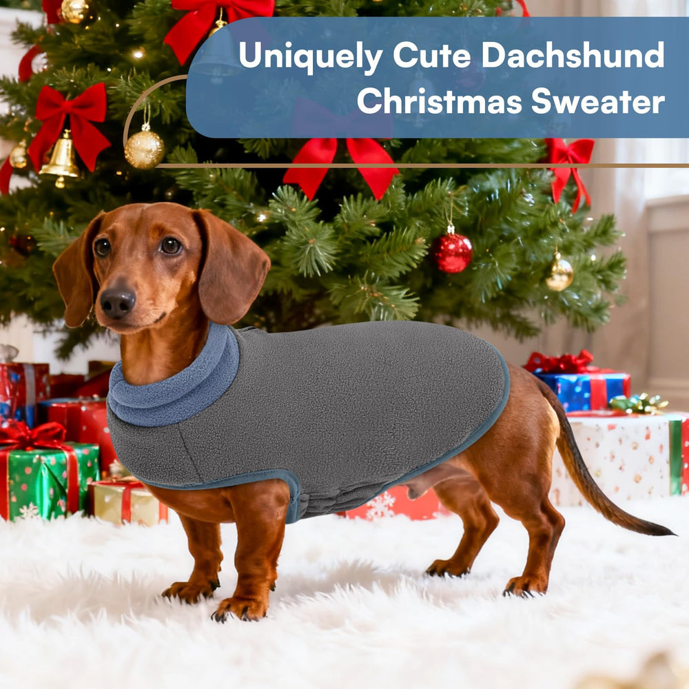Queenmore chaleco perro invierno, calor suave para mantener al perro templado.