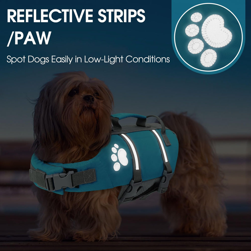Queenmore chaleco de alta visibilidad con colores brillantes para localizar al perro