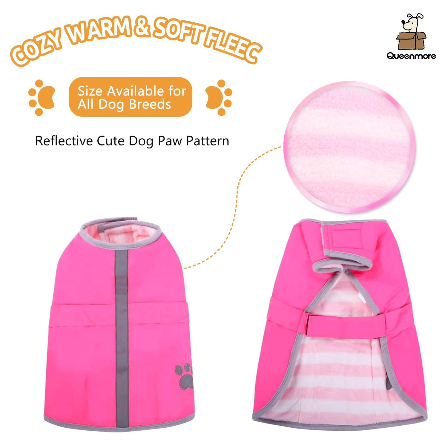 Queenmore Loft dorso, vista trasera con protección impermeable para días lluviosos.