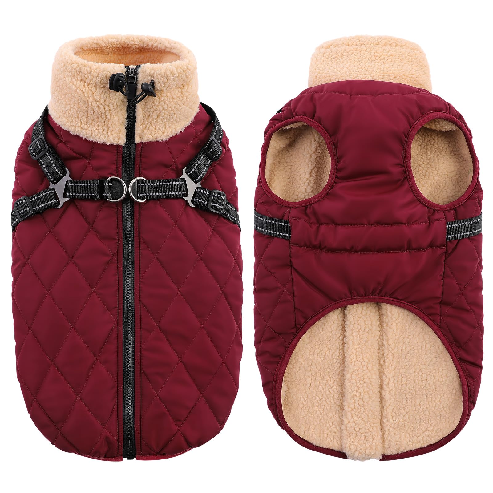 Queenmore chaqueta con ajuste de tallas para perros grandes