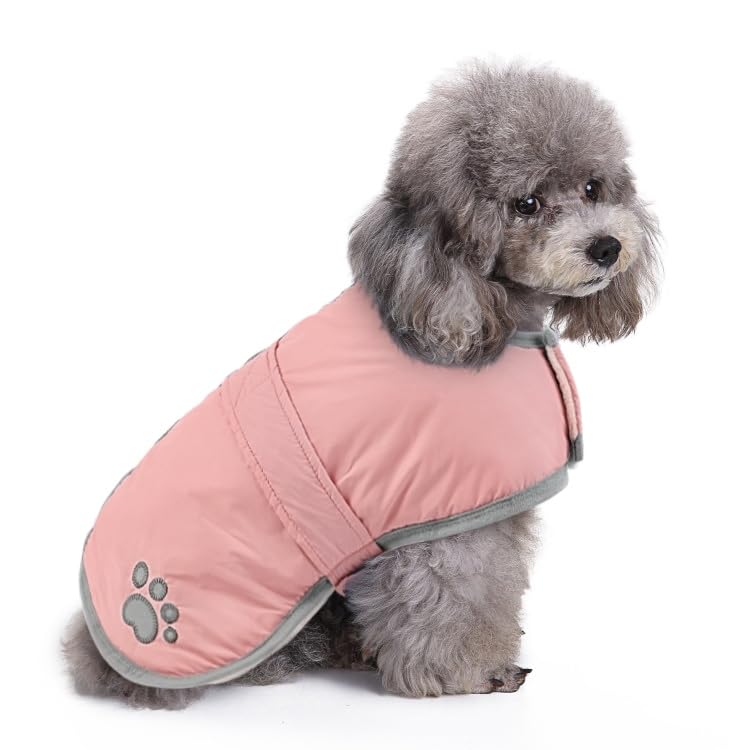 Queenmore: abrigo para perro con forro polar que aporta calor en paseos fríos.