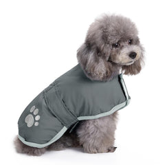 Queenmore perro capa invierno impermeable: ideal para paseos en lluvia.