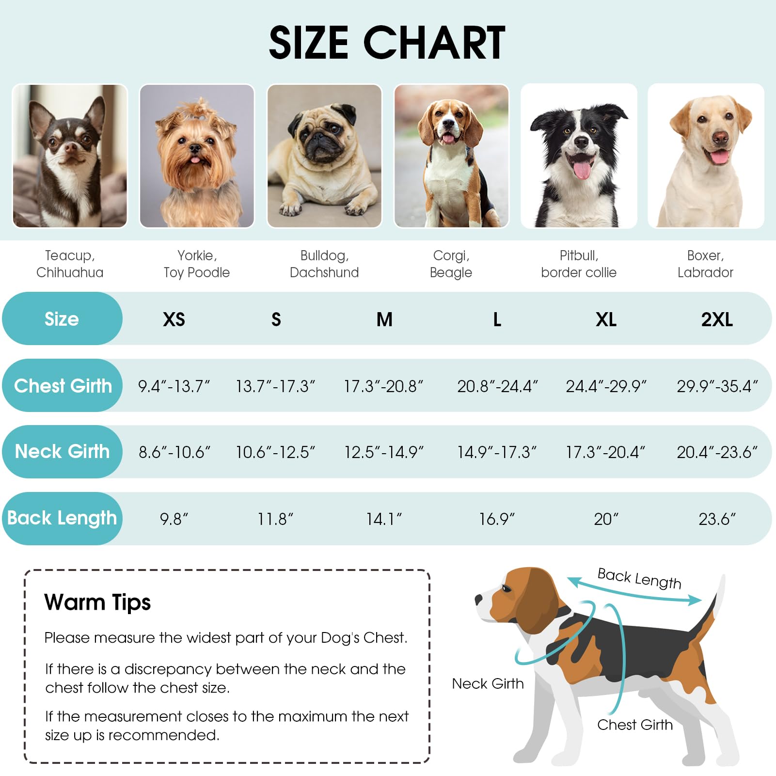 Queenmore prenda reversible para perros con dos colores brillantes