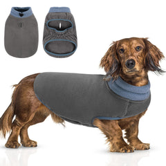 Queenmore sudadera para perro con forro felpa suave, comodidad diaria en frío.