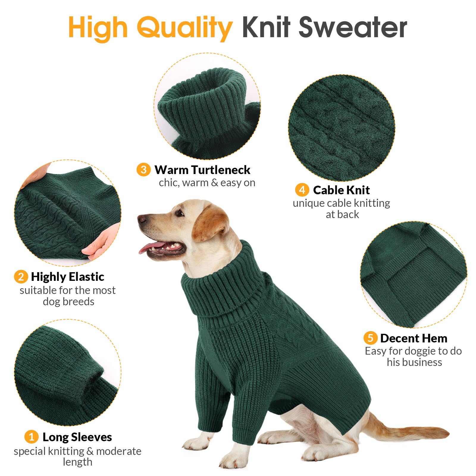 Queenmore sudadera para perro con diseño navideño clásico para sesiones de fotos.