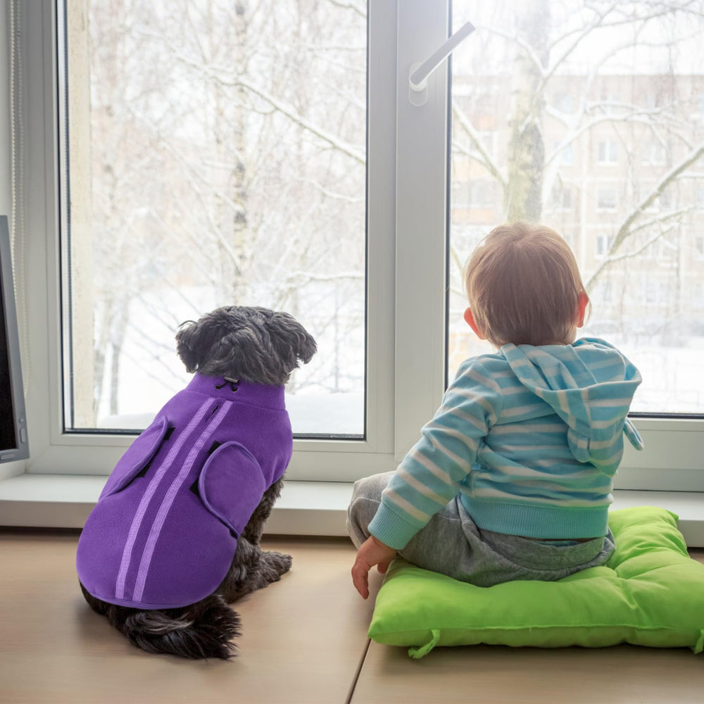 Queenmore sudadera XXS suave con forro cálido para perros pequeños