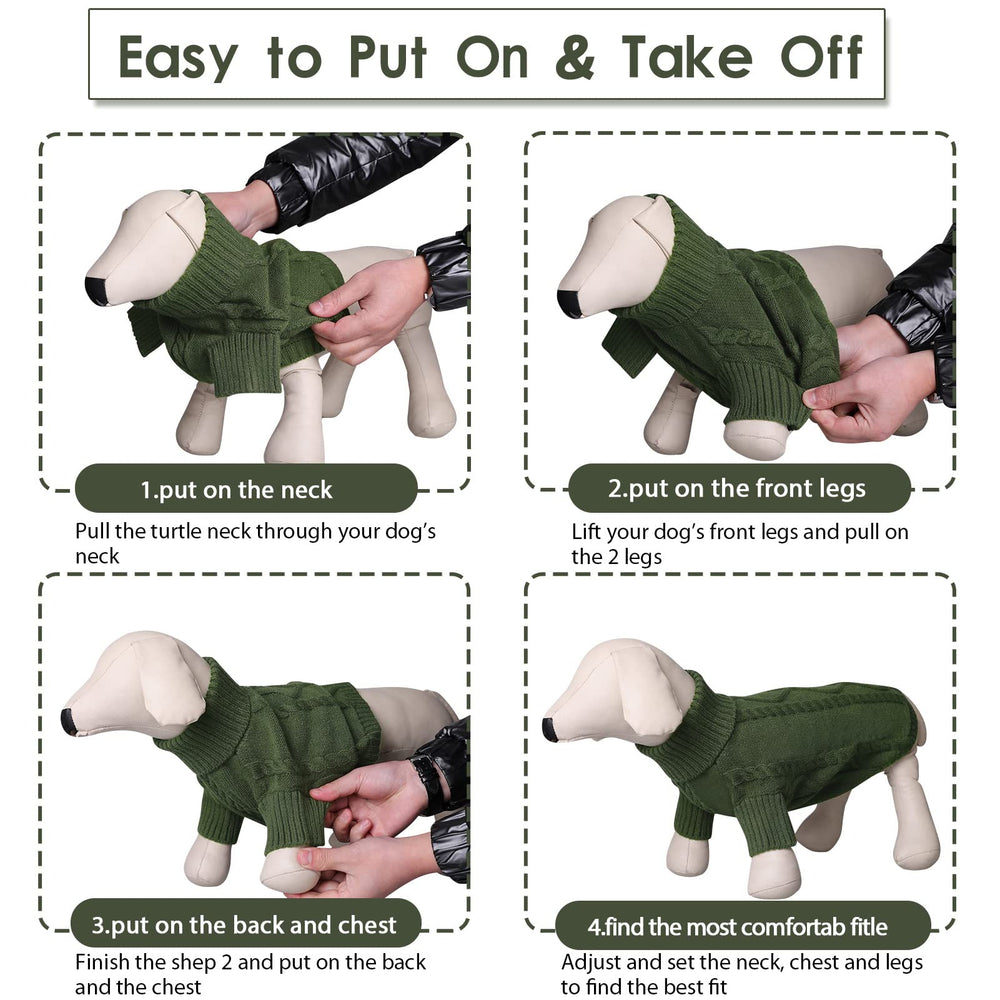 Queenmore puños canalé, diseño clásico, estilo atemporal para perros pequeños.