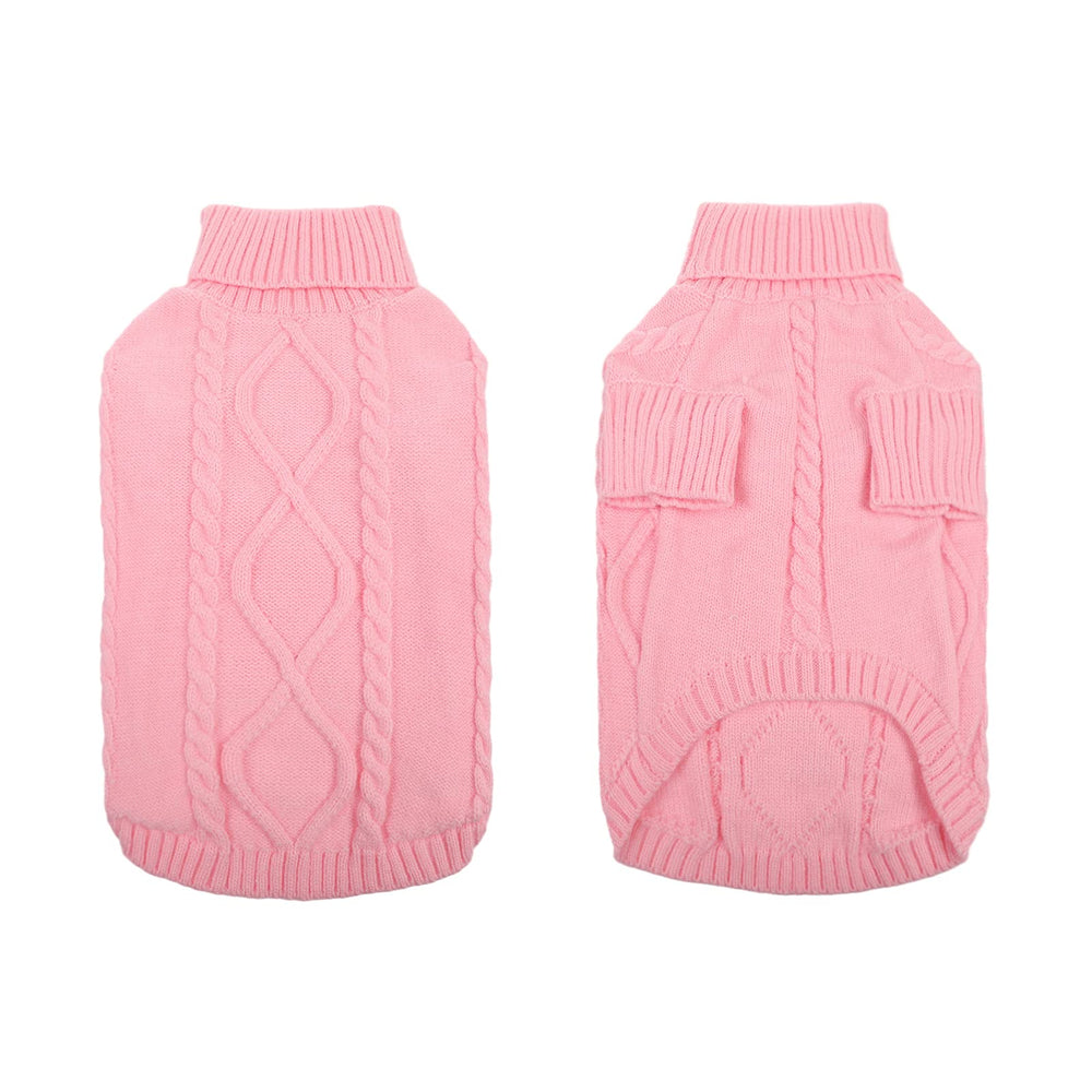 Queenmore suéter rosa, talla extragrande para razas pequeñas, ajuste elástico