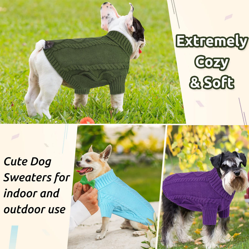Queenmore suéter para perro, ideal para inviernos, protección suave en salidas al exterior.