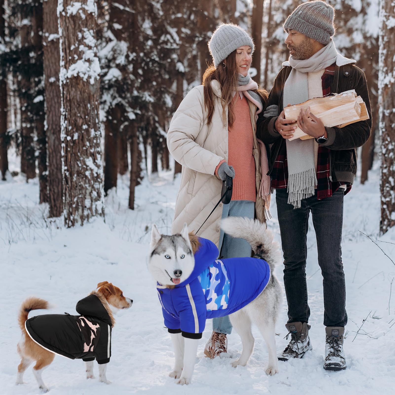 Queenmore tejido impermeable de tres capas para nieve ligera.