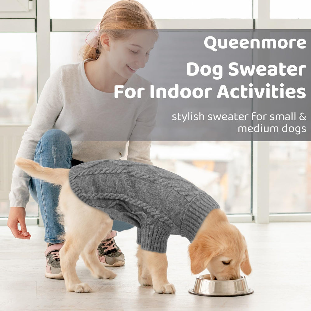 Queenmore uso diario para paseos de invierno, mantiene al perro pequeño cómodo.