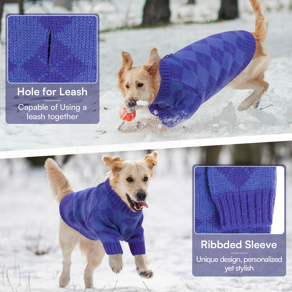 Queenmore XL sudadera para perro, cuello elástico cómodo, fácil de colocar.