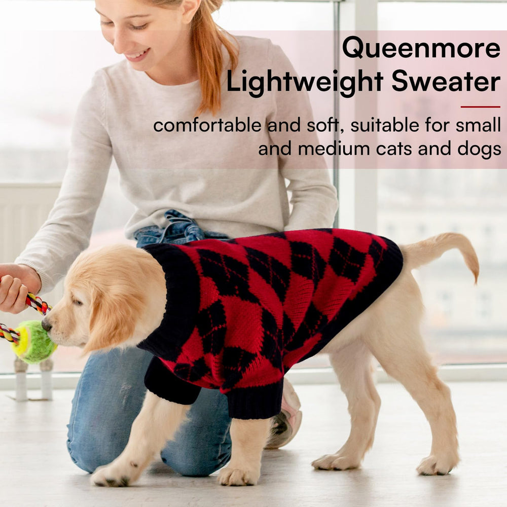Queenmore XL sueter para perro grande, material suave para piel delicada.