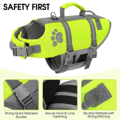 Queenmore XS chaleco salvavidas para perro, vista lateral, ajuste cómodo