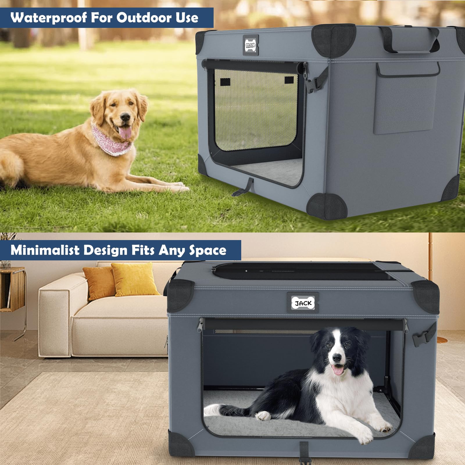 QUIBBLICK jaula para exterior, ligera y resistente para camping.