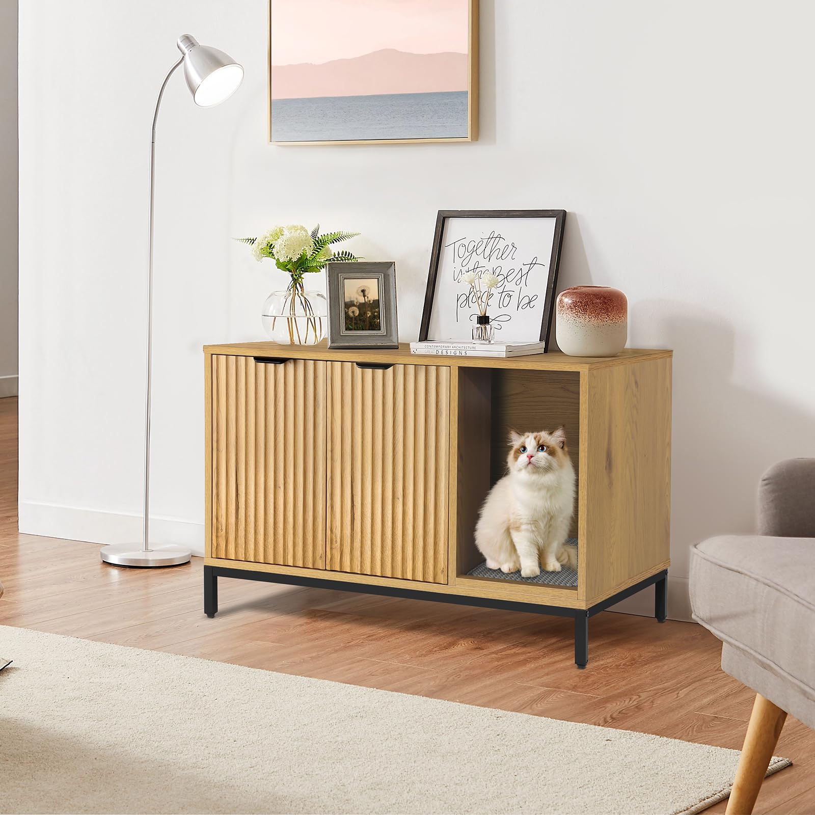 QuicMiou mueble multiuso para sala y dormitorio