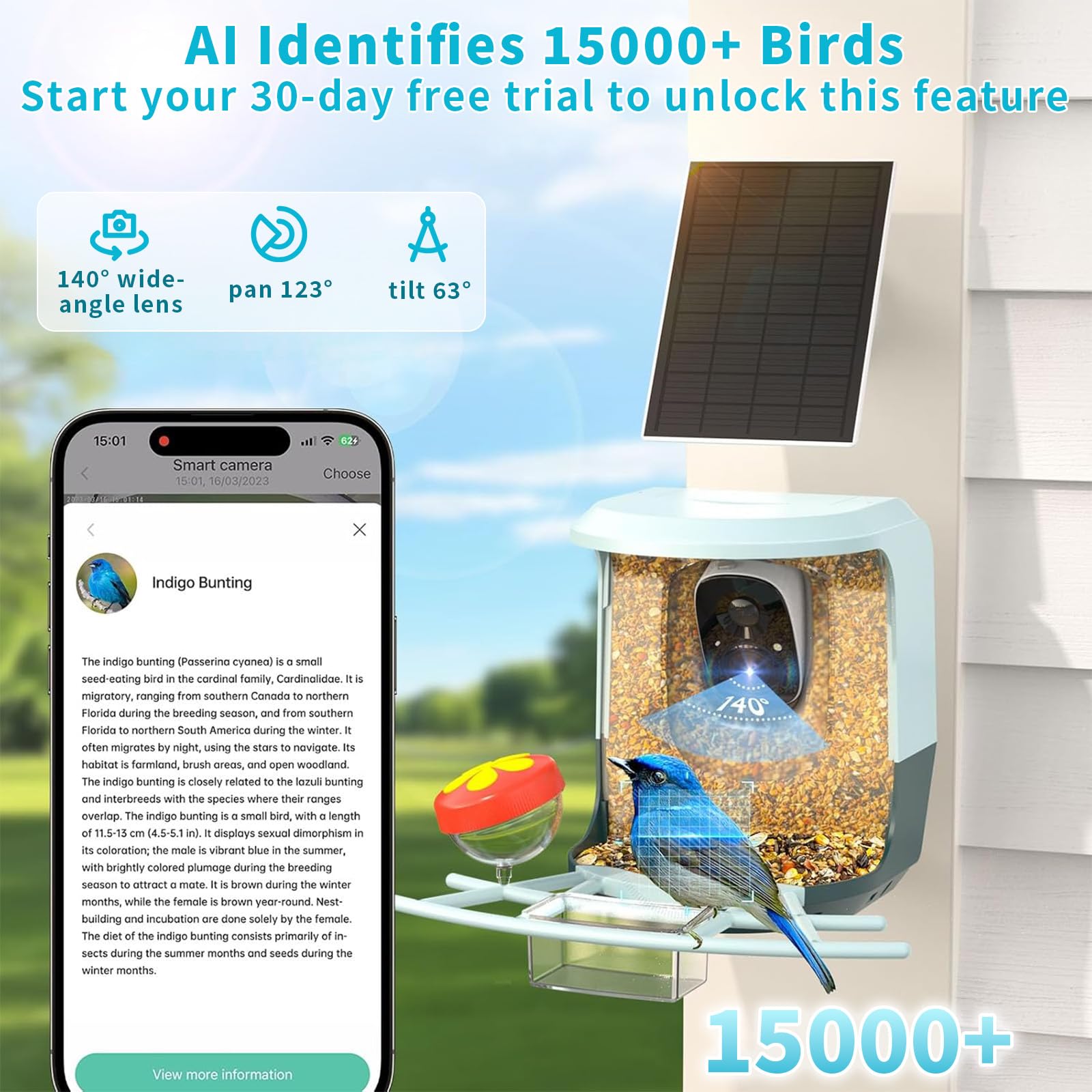 Identificación de aves con QUICTIGRY para notificaciones en tiempo real