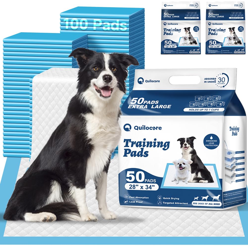 Almohadillas Quilocare para entrenamiento de perros, 100 unidades, facilita educar