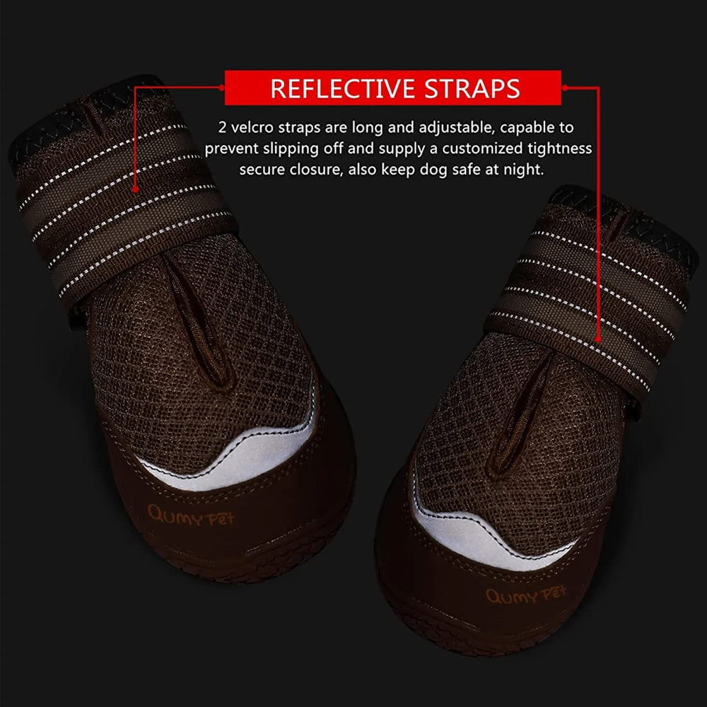 Diseño ligero de botines QUMY para paseos cómodos sin irritación.