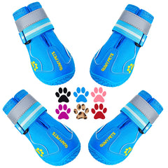 Zapatillas QUMY para perro grande con ajuste cómodo para paseos al exterior.