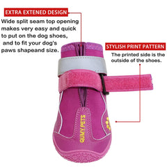 QUMY zapato para perro grande, suela-antideslizante para superficies seguras