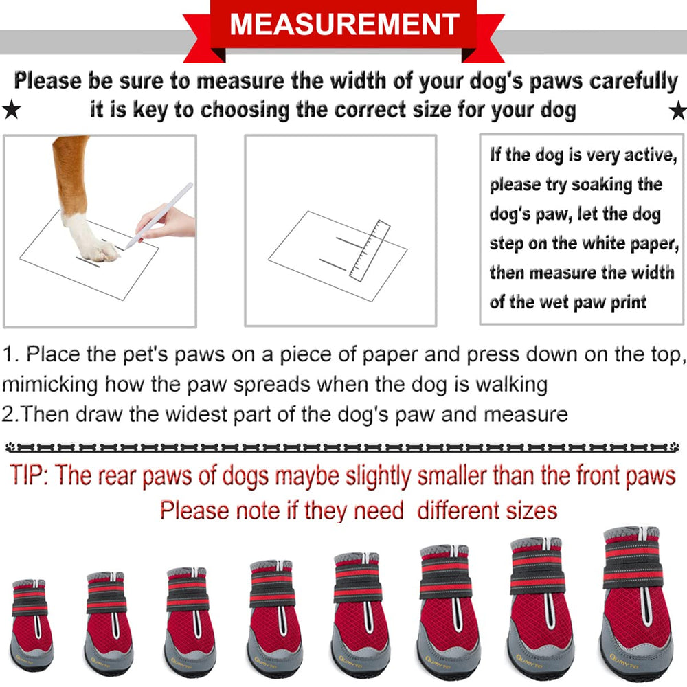 QUMY zapatos para perro con malla respirable mantiene comodidad y limpieza.