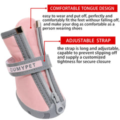 QUMY zapatos para mantener las patas secas en lluvia o nieve.