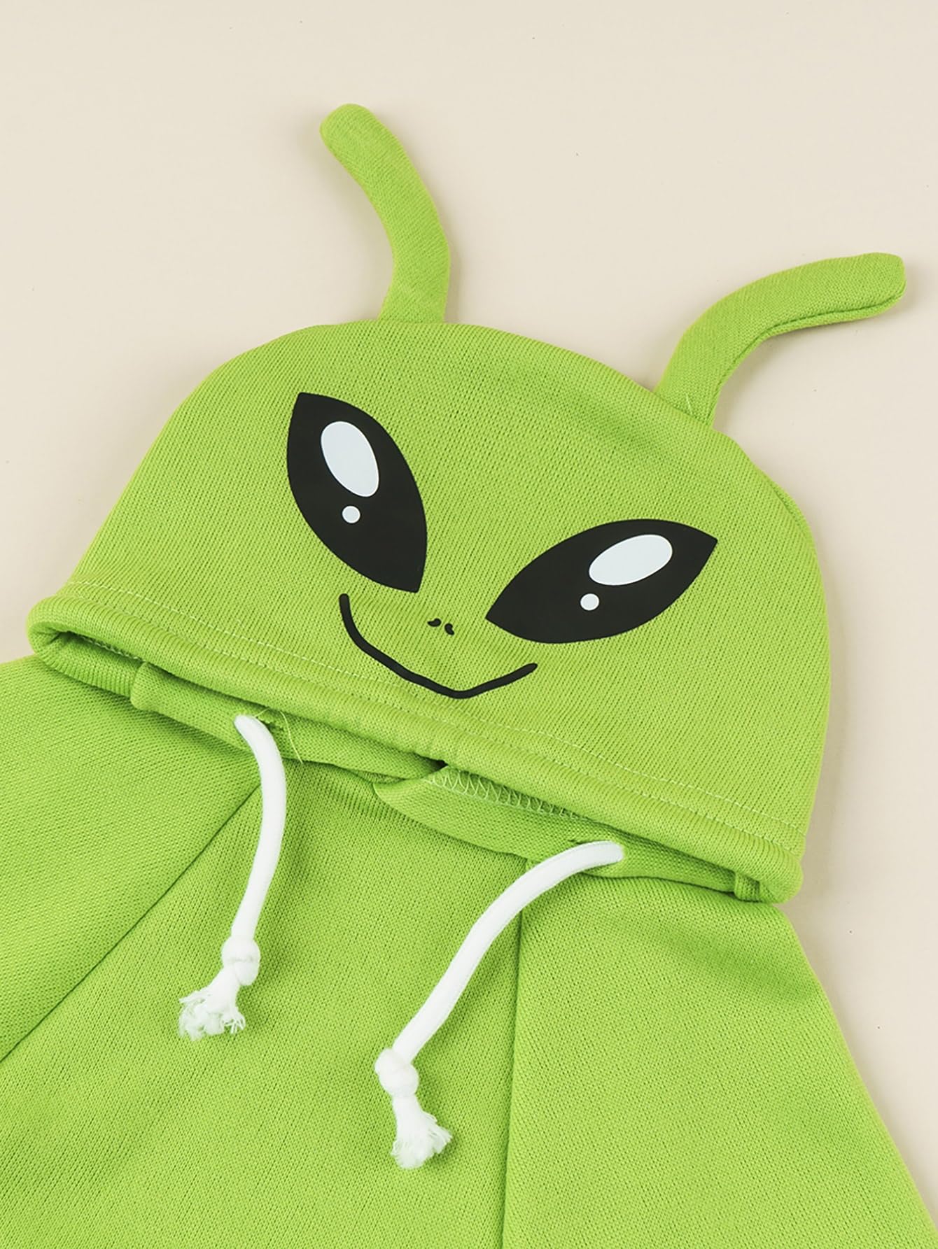 QWINEE Alien Dog Hoodie cierre fácil: puesta rápida para mascotas