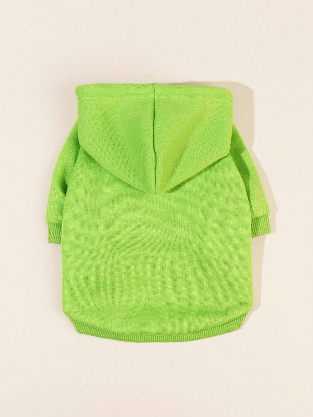 QWINEE Basic sudadera para gato verde, capucha suave.