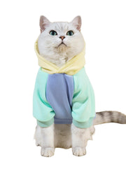 QWINEE Basic sudadera frontal para perro, fácil de poner y cálida