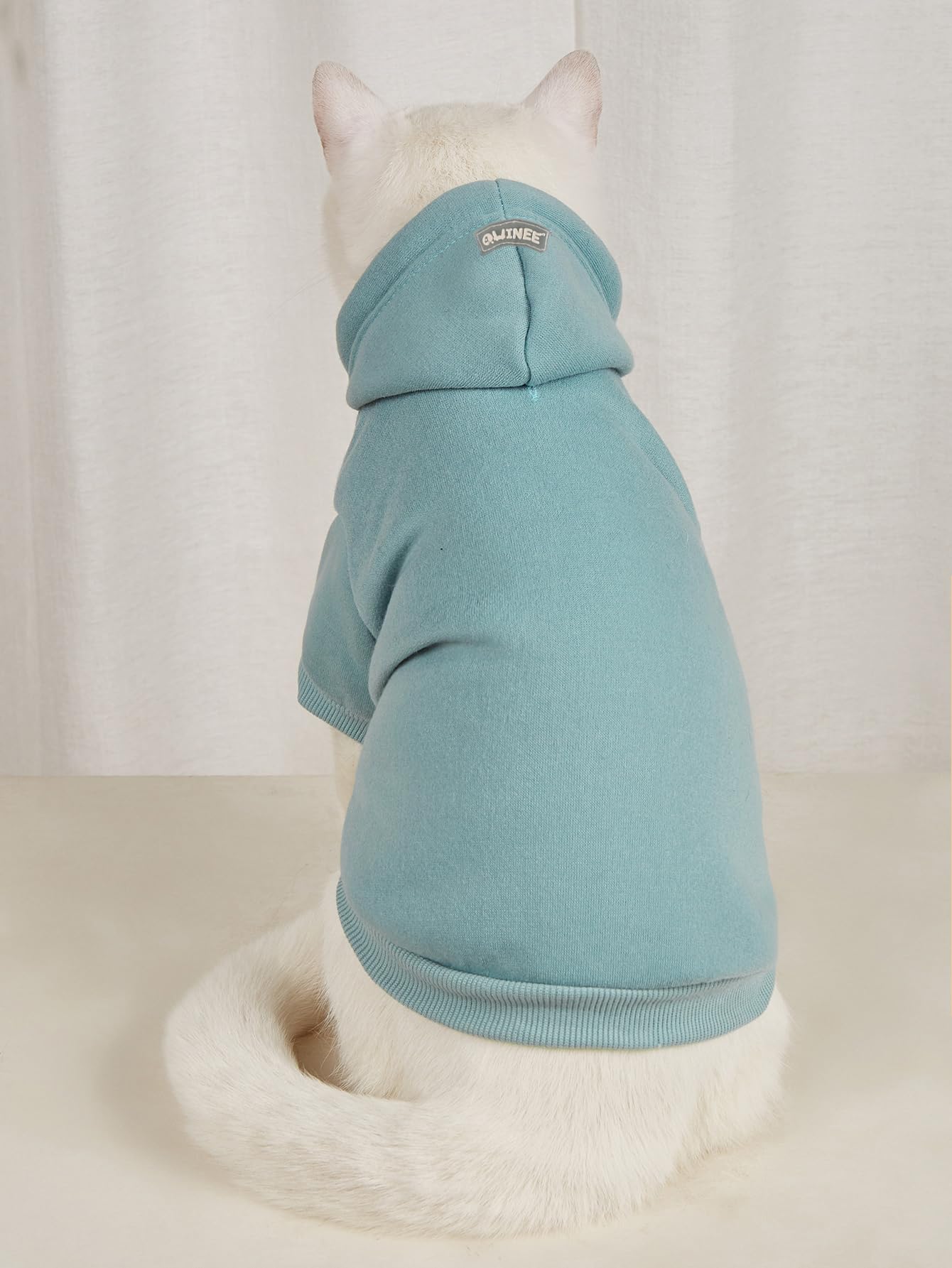 Capucha QWINEE en rosa para perro, añade estilo y abrigo