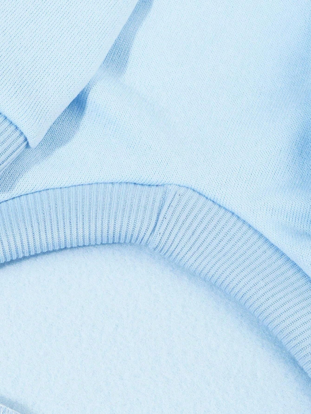 QWINEE sudadera con capucha para mascotas, azul claro, talla XX-Large para climas muy fríos