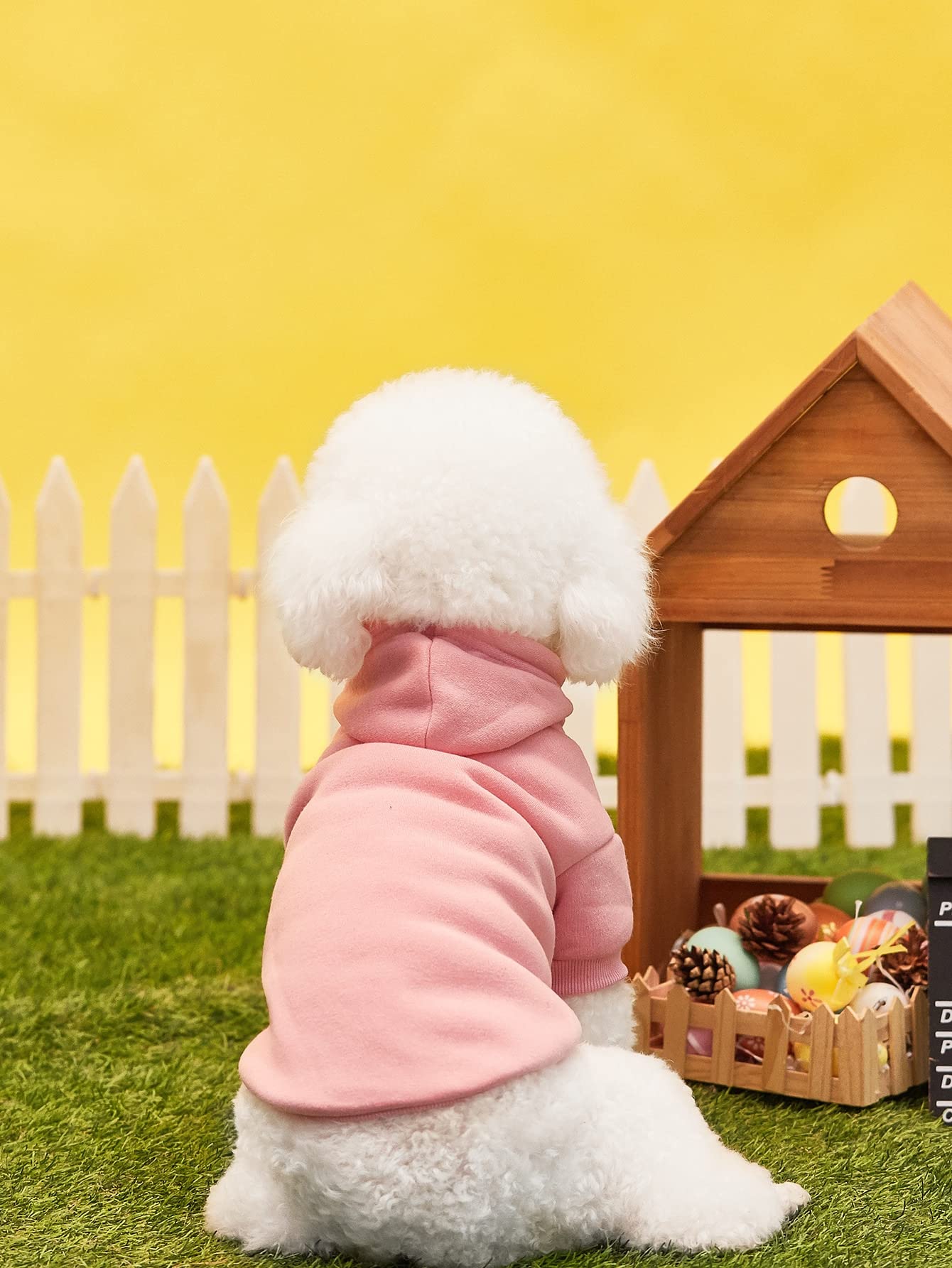 QWINEE sudadera para perro capucha, diseño moderno para vestir con estilo.