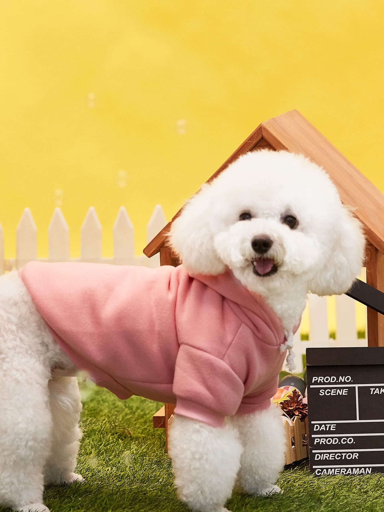 QWINEE sudadera para perro uso invernal, mantiene calor sin sobrecargar.