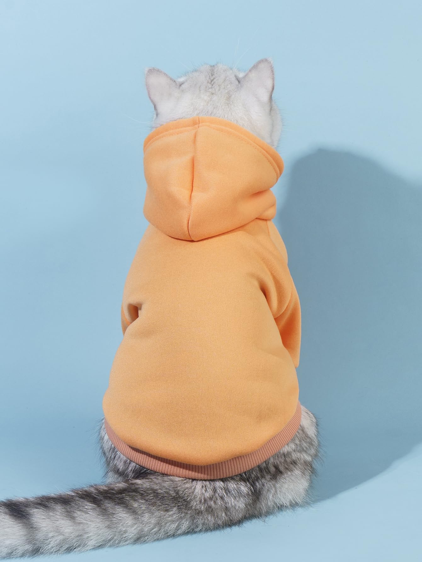 QWINEE sudadera básica para perros, manga corta, vestir fácilmente