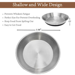 QXSFRKG capacidad 1,8 tazas, ideal para comida y agua.