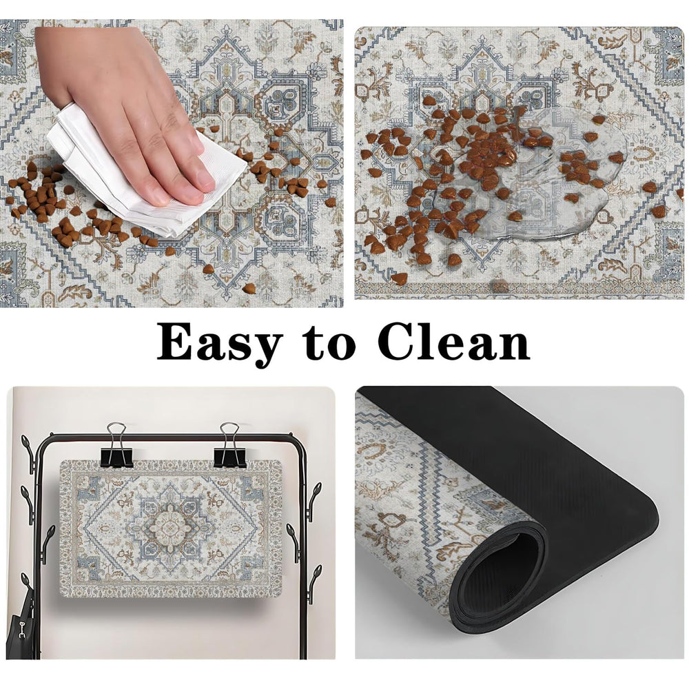Material resistente a rasguños de QXWREL, ideal para mascotas activas.