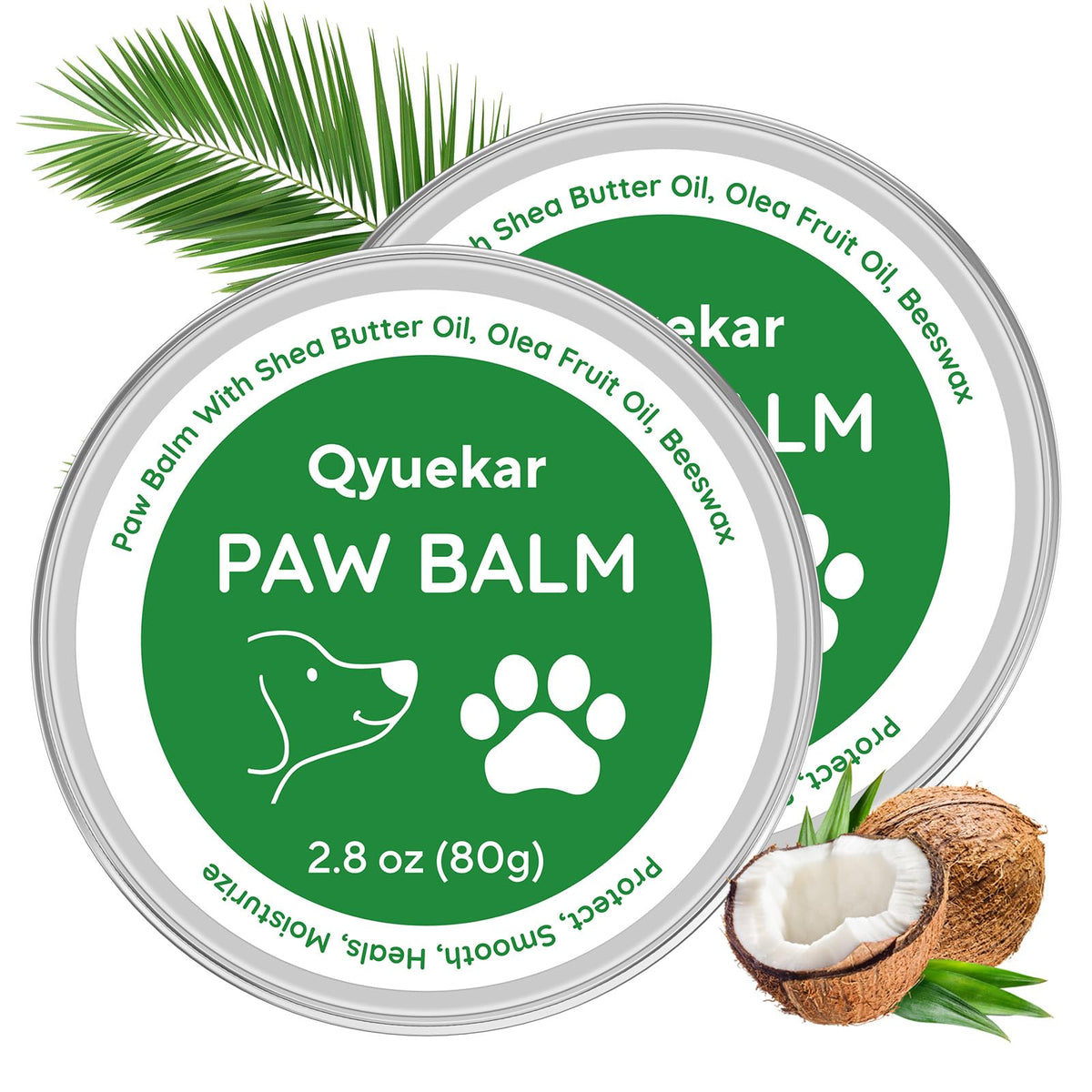 Balsamo de QYuekar para patas y nariz, seguro si la mascota lame