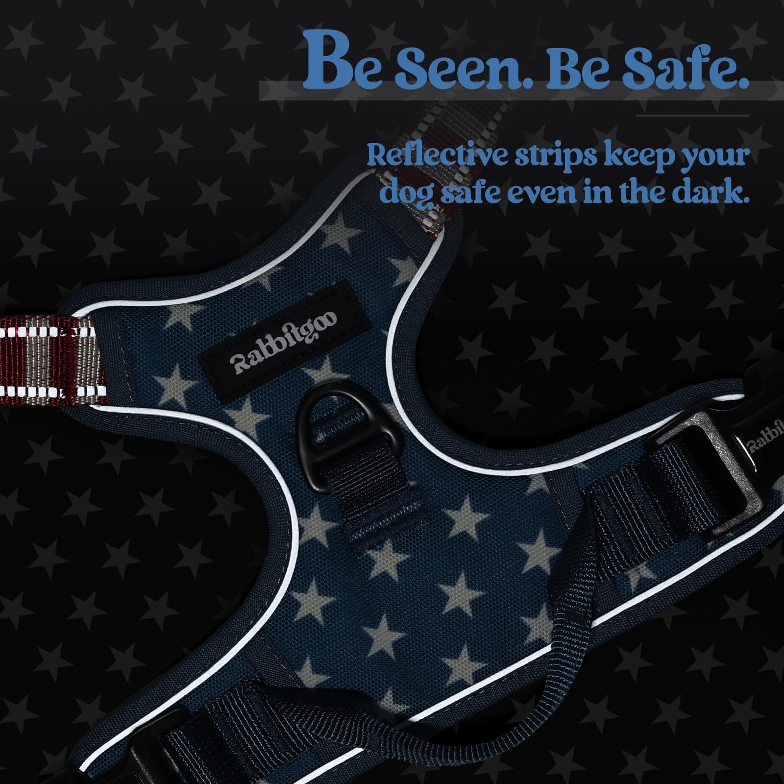 Rabbitgoo bandas reflectantes para seguridad diurna y nocturna
