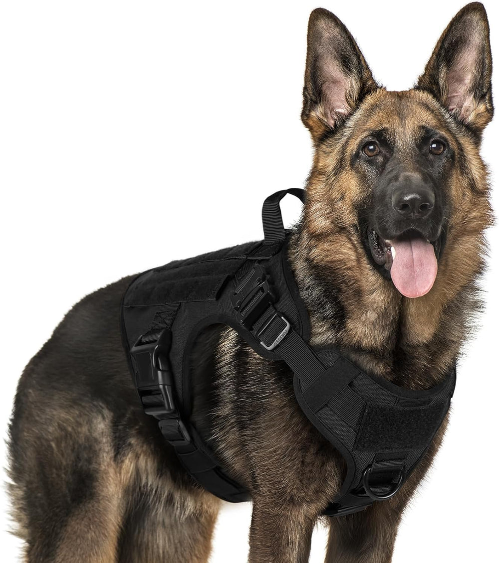 Rabbitgo chaleco-perro-tactico-xl con control seguro para paseos.